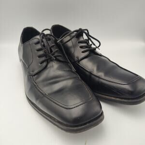 Men's Alfani Salut Black‎ Dress Shoe - Size 10 Medium